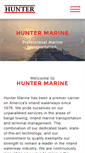 Mobile Screenshot of huntermarine.net